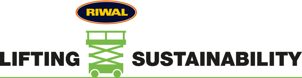 Riwal "Lifting Sustainability" kampagne for en mere bæredygtig byggebranche.