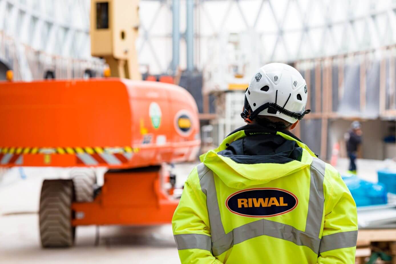 Riwal lift på byggeprojektet Naturhistorisk Musuem i København